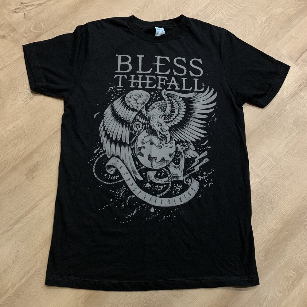 Bless The Fall To Those Left Behind T-Shirt Men's Medium M Pacific Metalcore Tee